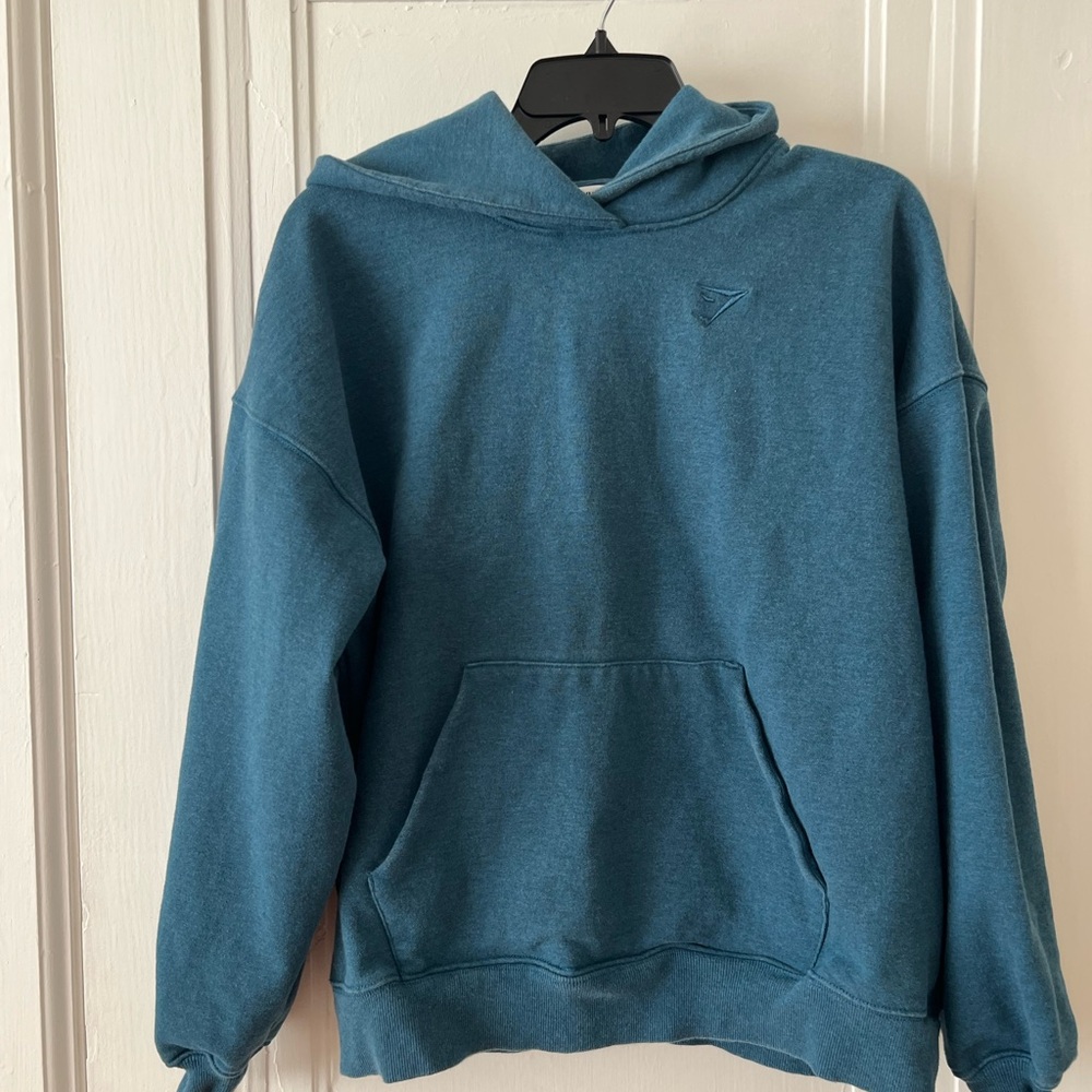 Blue Hoodie Sweater